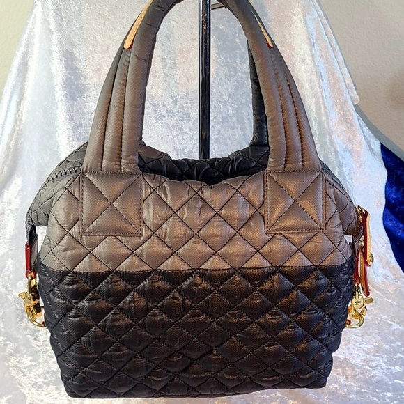 MZ Wallace Black Quilted Crossbody Bag - Picture 3 of 16